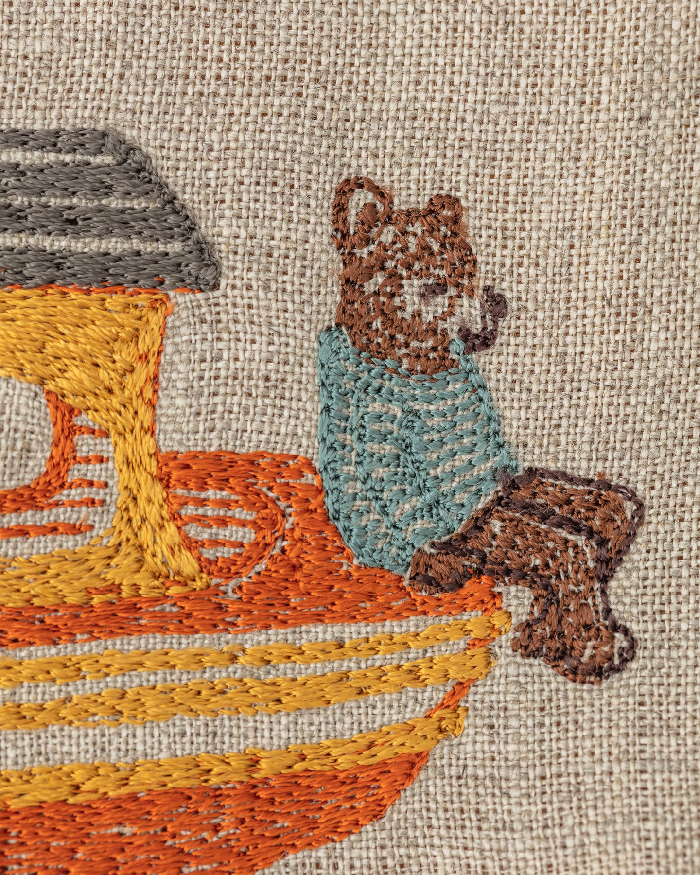 Boats Pattern Pillow | Coral & Tusk