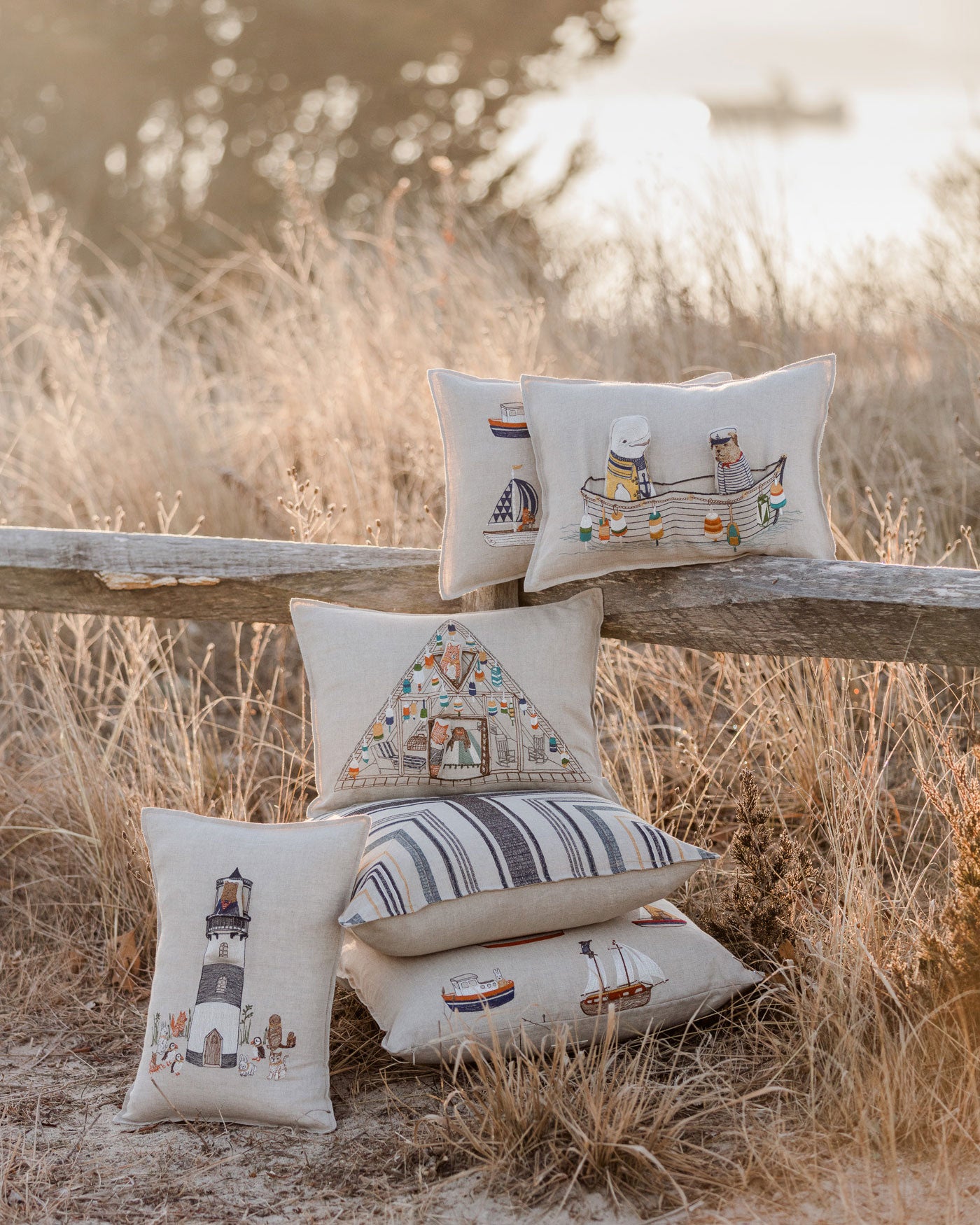 Coral pillows best sale