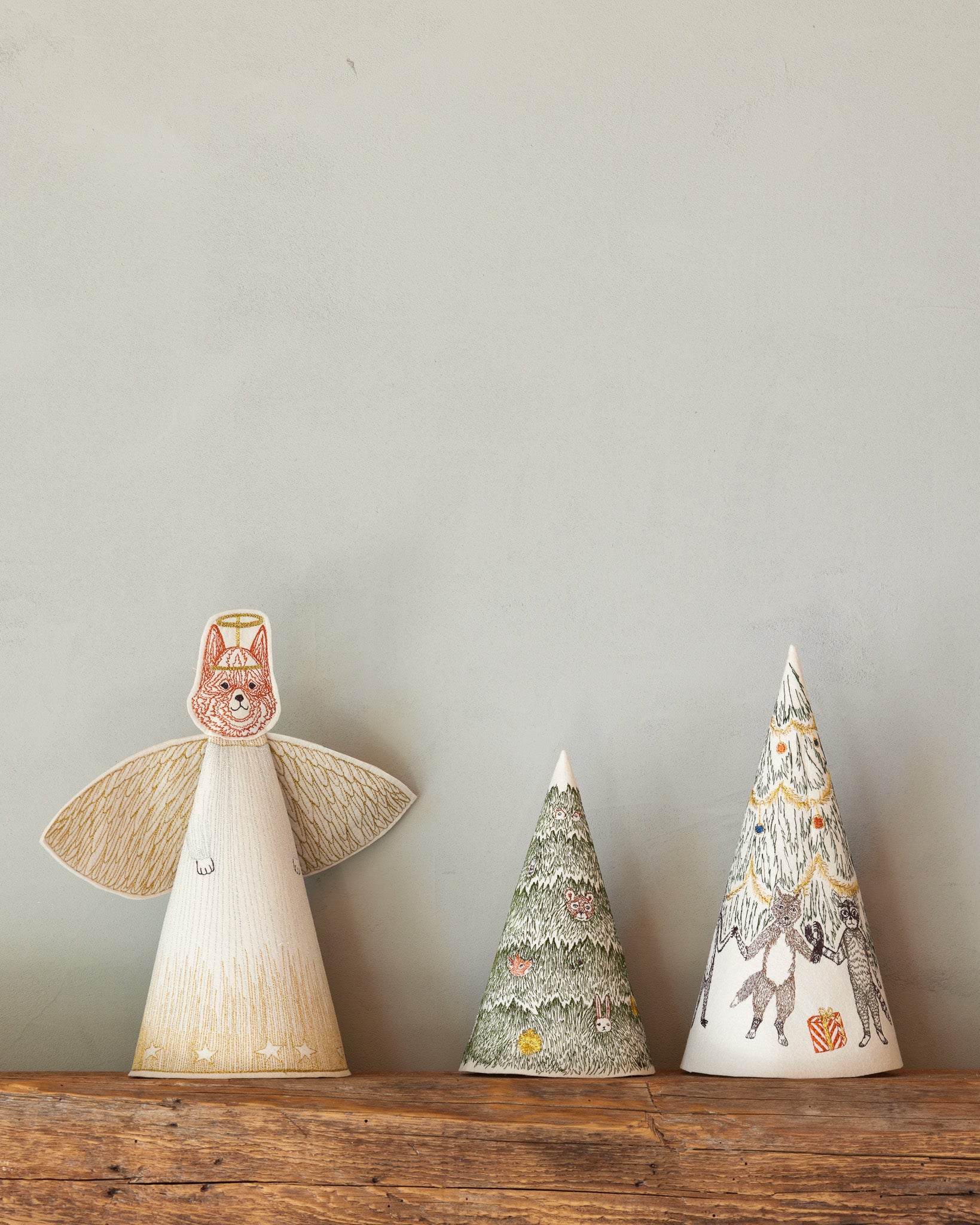 Angel Fox Tree Topper | Coral & Tusk