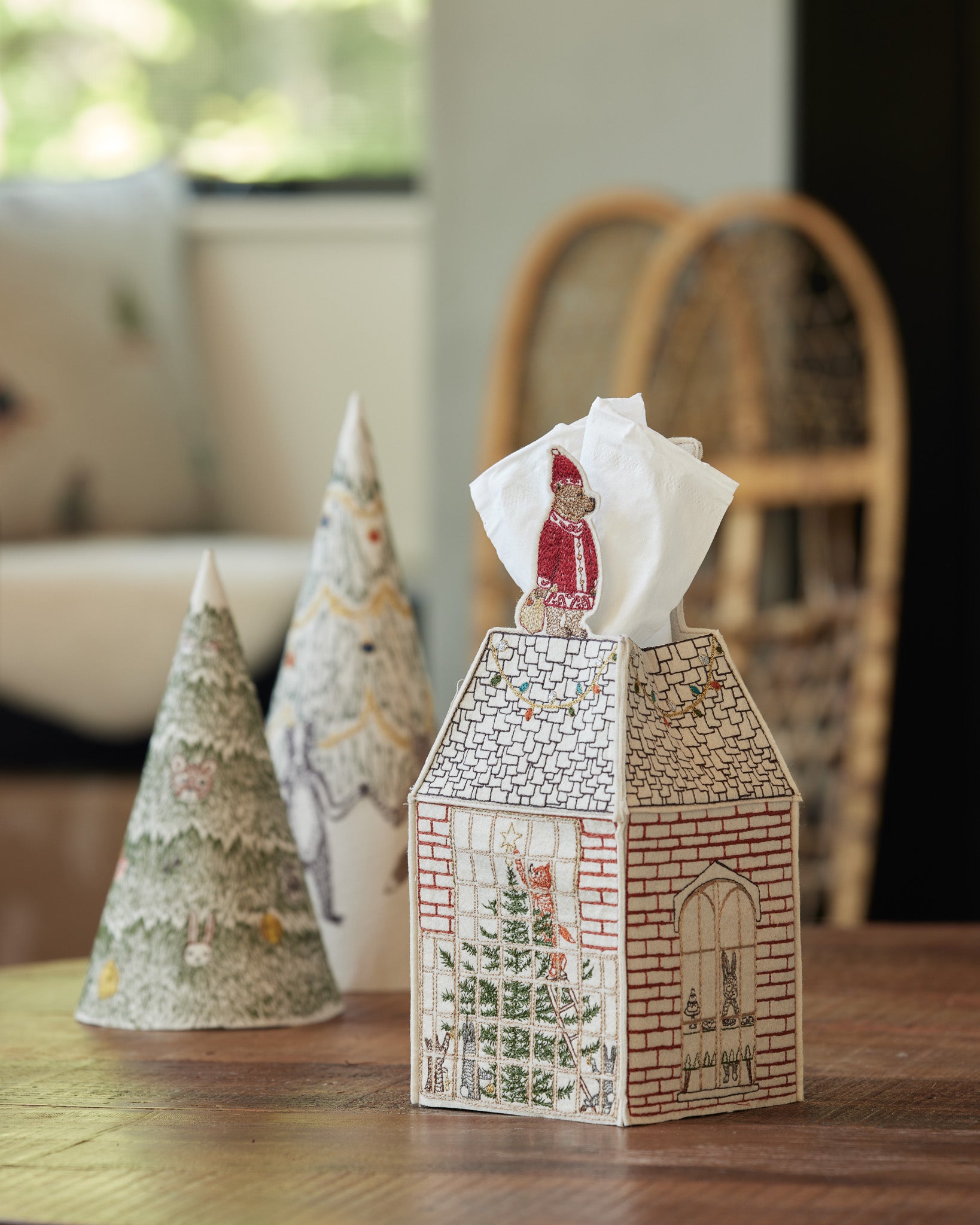 Coral tissue box cover new arrivals