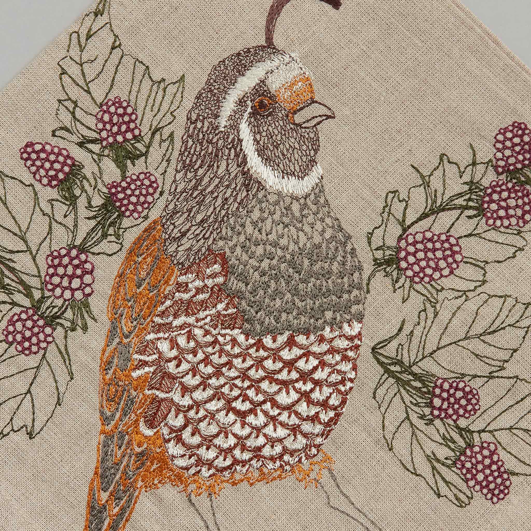Quail Dinner Napkin