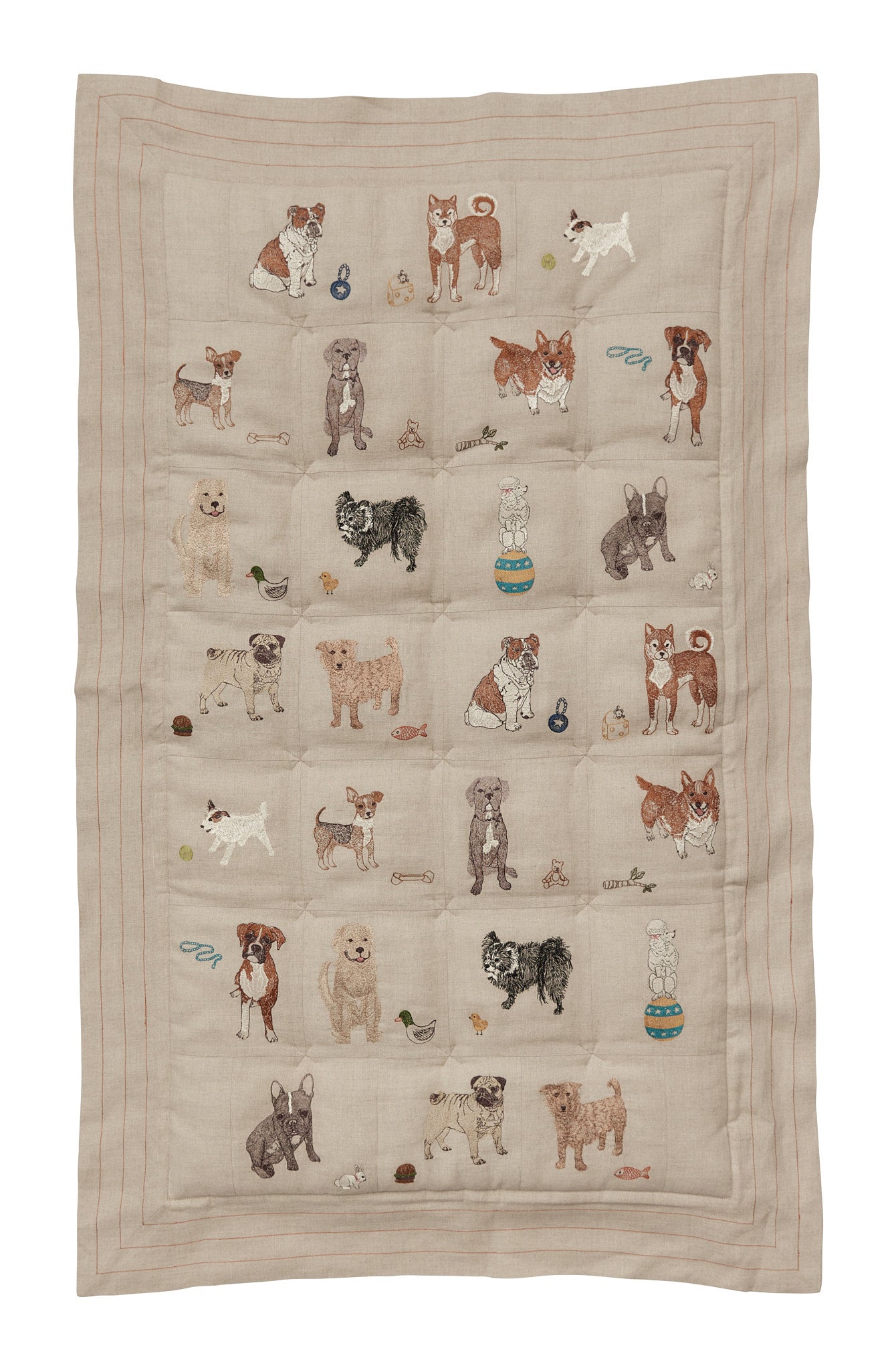 Dogs Quilt | Coral & Tusk