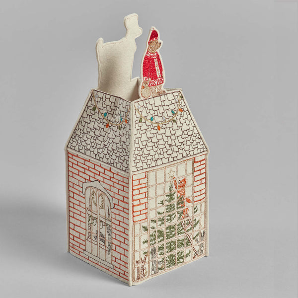 Home for the Holidays Tissue Box Cover