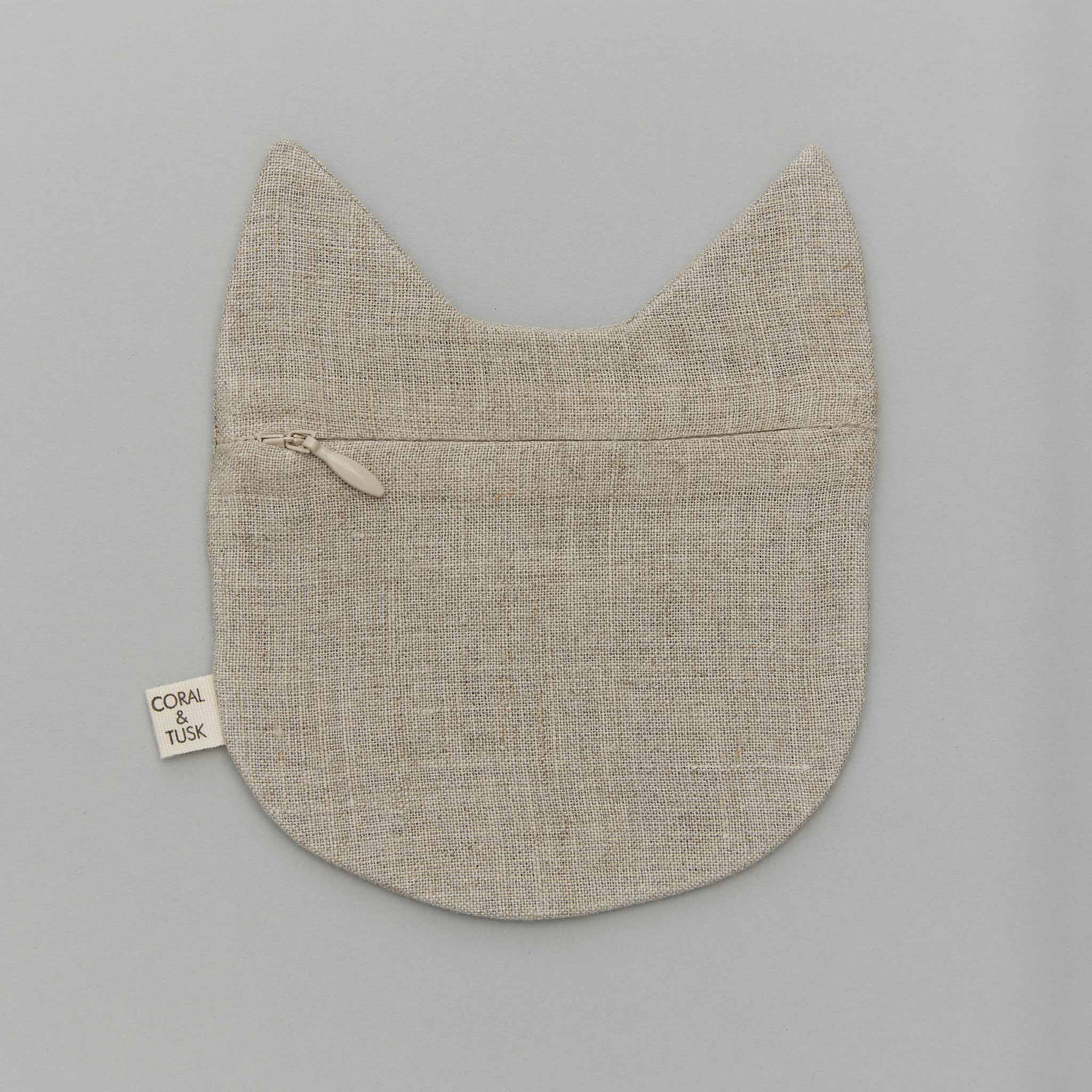 激安通販新作 Pouch Cat Black | Tusk & Coral バッグ