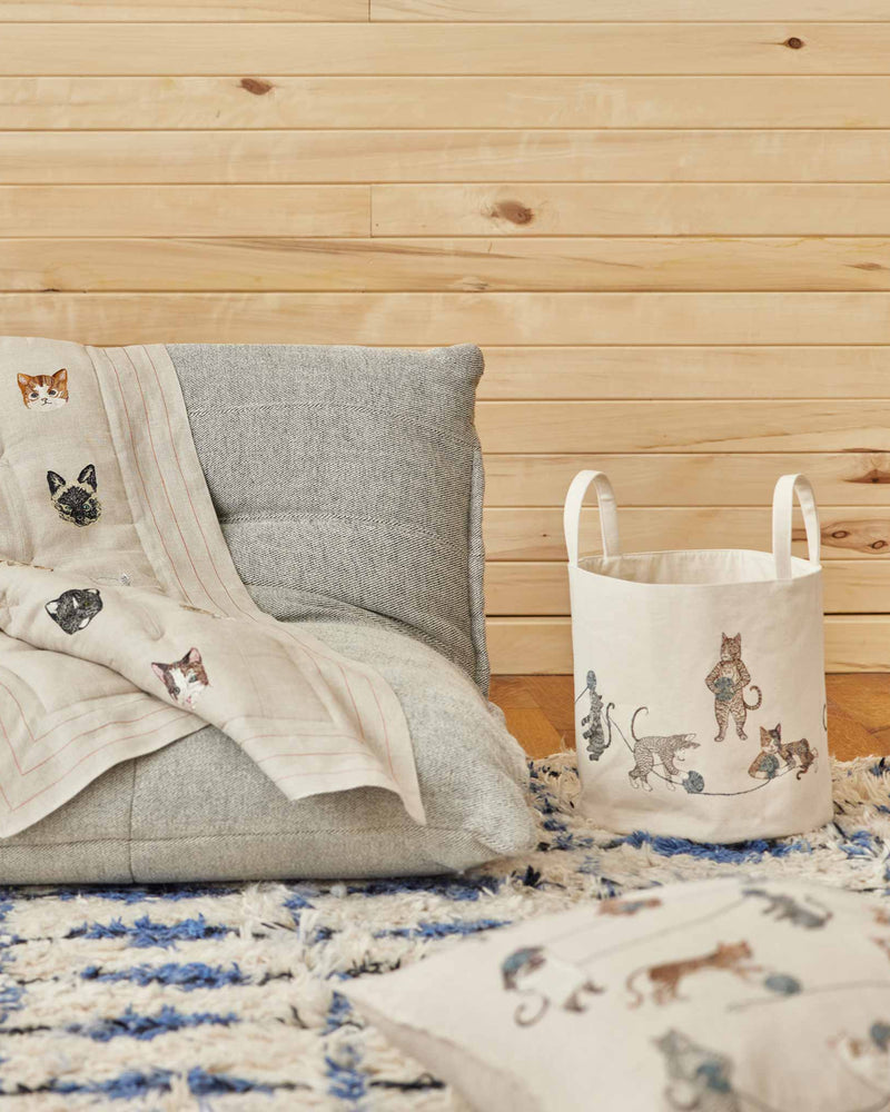 Cat Toy Bucket | Coral & Tusk