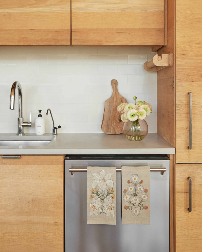 Lily Bouquet Tea Towel