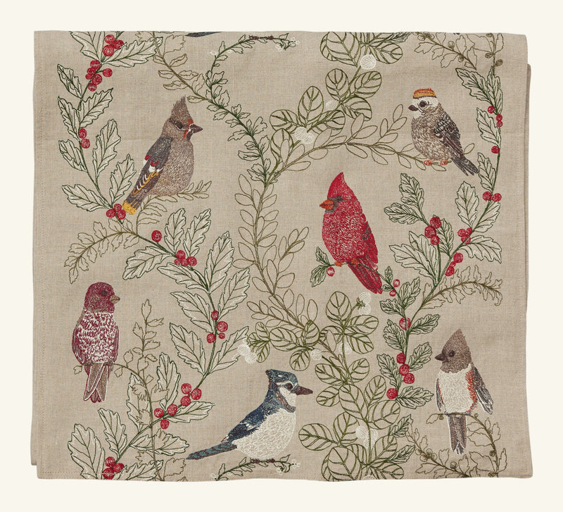Seconds Sale Winter Birds Table Runner #1