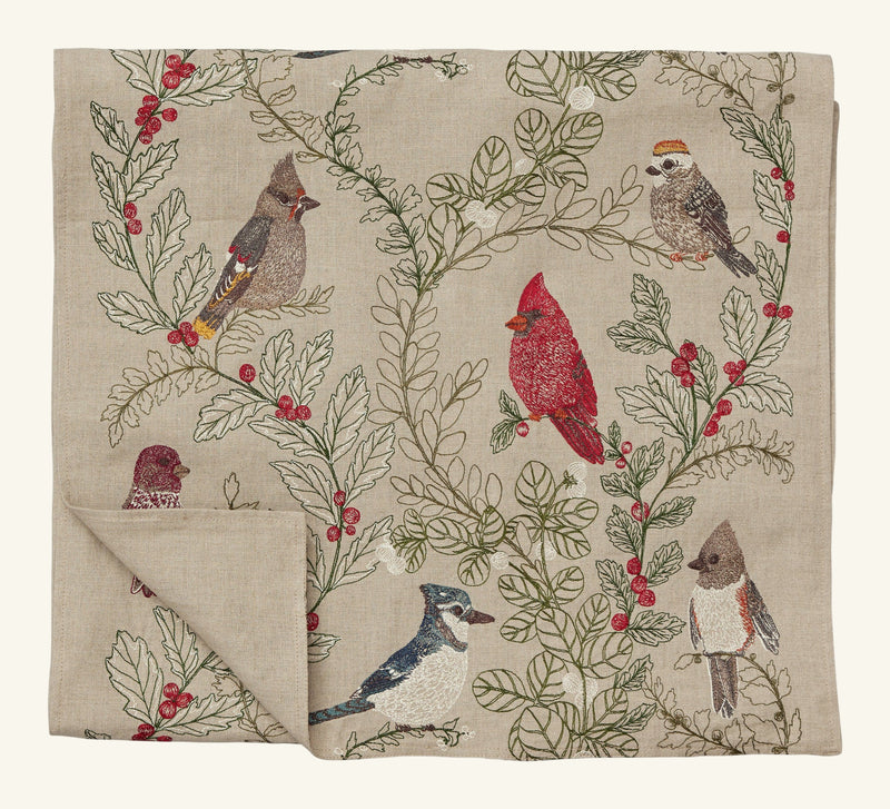 Seconds Sale Winter Birds Table Runner #1