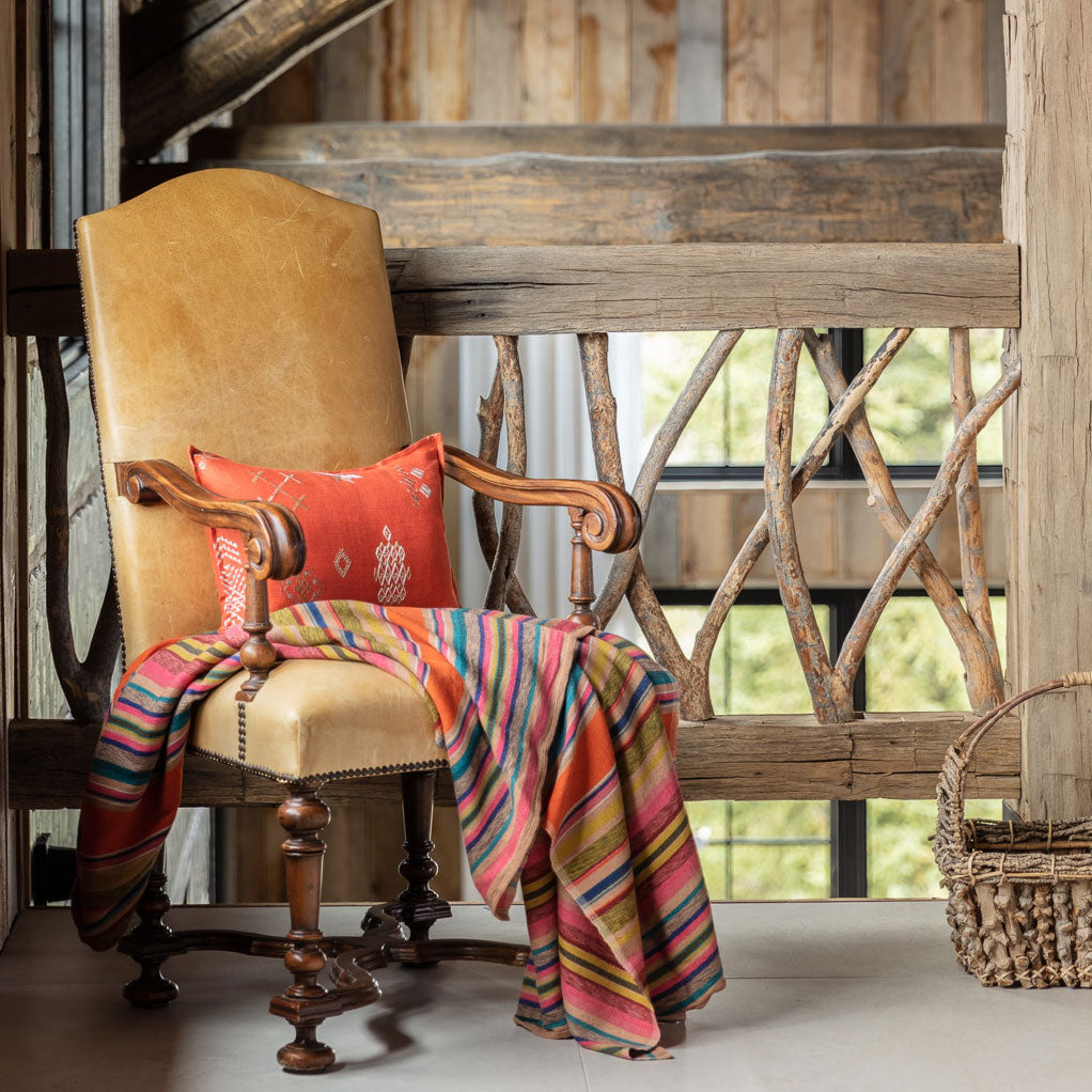 Tumbleweed Vermilion Pillow